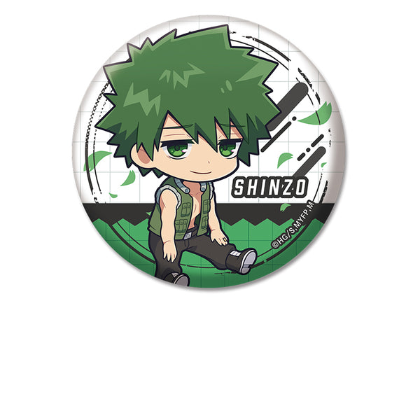 『夜桜さんちの大作戦』ぺたん娘缶バッジ 夜桜辛三