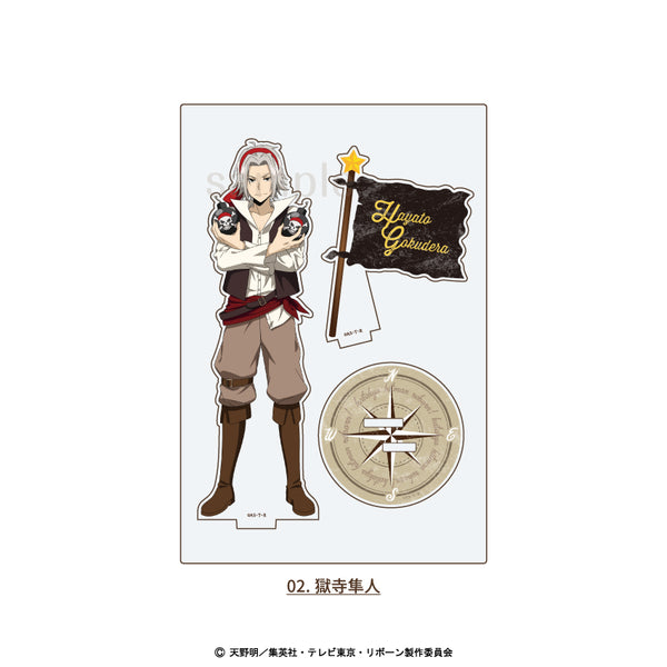『家庭教師ヒットマンREBORN!描き下ろし パイレーツ衣装』アクリルスタンド 02.獄寺隼人