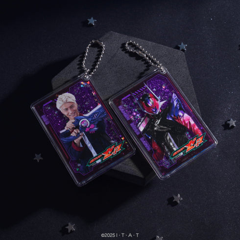 『仮面ライダーゼッツ』ランダムグリッターキーホルダー BOX(全8種)