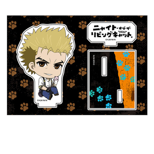 "Night of the Living Cat" Flat-Chested Girl Acrylic Figure: Ren