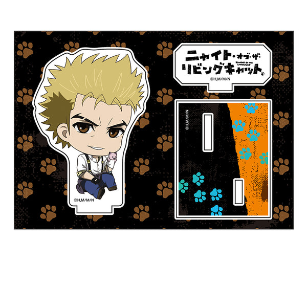 "Night of the Living Cat" Flat-Chested Girl Acrylic Figure: Ren