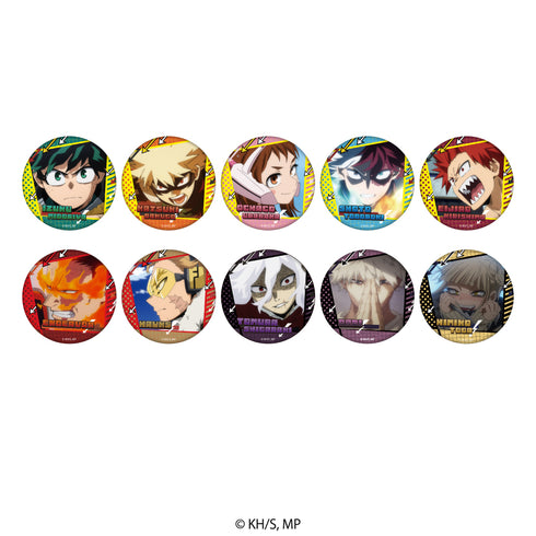 『僕のヒーローアカデミア』ランダム 場面写缶バッジ BOX(全10種)
