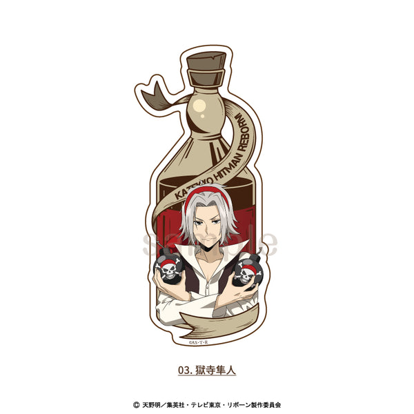 『家庭教師ヒットマンREBORN!描き下ろし パイレーツ衣装』ダイカットステッカー 03.獄寺隼人【202601再販】