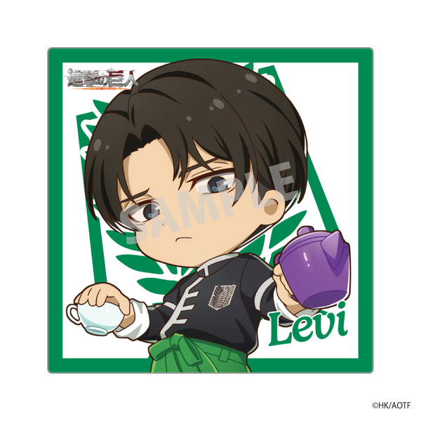 『進撃の巨人』巨人祭 デフォルメコースター リヴァイ