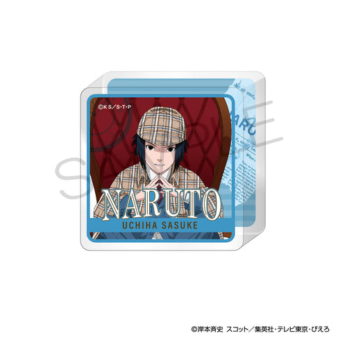 『NARUTO-ナルト-』miniアクリルブロック 探偵ver. うちはサスケ