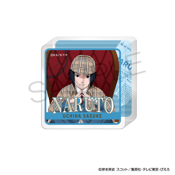 『NARUTO-ナルト-』miniアクリルブロック 探偵ver. うちはサスケ