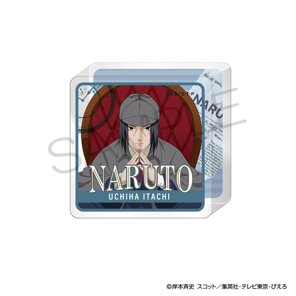 『NARUTO-ナルト-』miniアクリルブロック 探偵ver. うちはイタチ