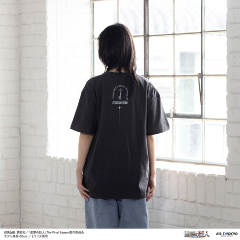 『進撃の巨人』TVアニメ 第11弾 シーンイラストTシャツ 5(罪)