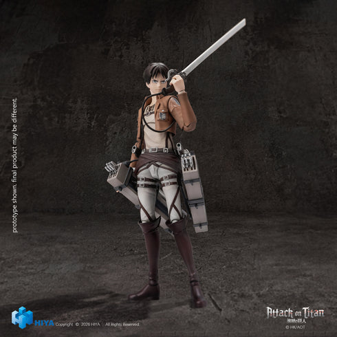 『進撃の巨人』HIYA Exquisite Basicシリーズ エレン・イェーガー 1/12スケール アクションフィギュア