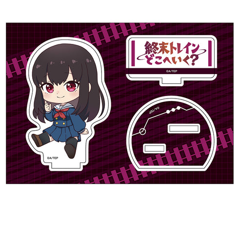 『終末トレインどこへいく?』ぺたん娘アクリルファイギュア 中富葉香
