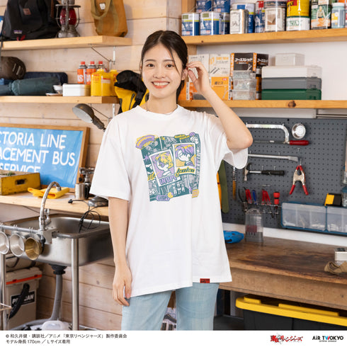 『東京リベンジャーズ』TVアニメ 第3弾 天竺編 チェキフォトTシャツ 5(イヌピー&ココ)