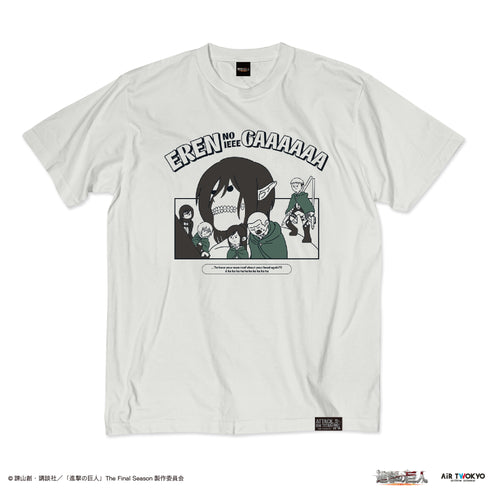 『進撃の巨人』TVアニメ シーンイラストTシャツ 5(エレンの家ぇぇがぁぁぁぁ)