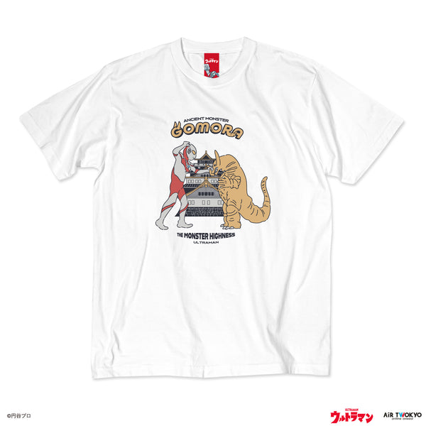 『ウルトラマンシリーズ』第1弾 アメコミイラストTシャツ 3(ゴモラ)ホワイト