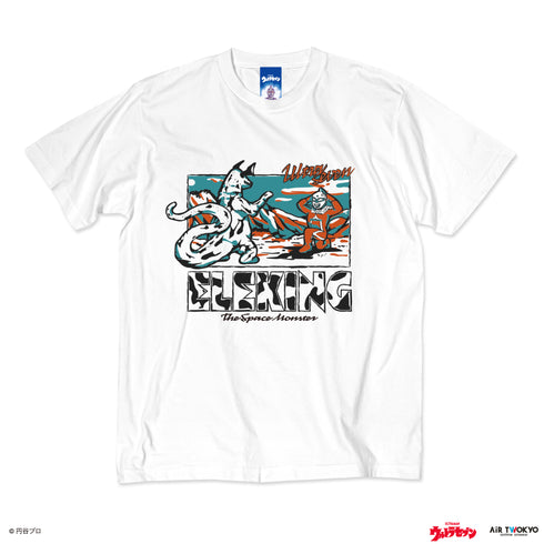 『ウルトラマンシリーズ』第2弾 アメコミイラストTシャツ 3(ウルトラセブン&エレキング)ホワイト