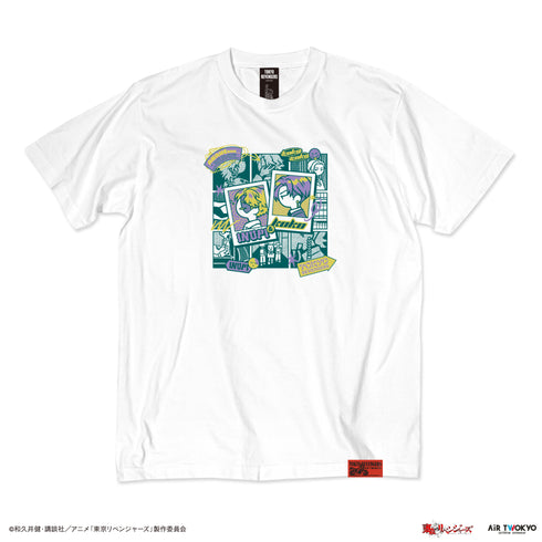 『東京リベンジャーズ』TVアニメ 第3弾 天竺編 チェキフォトTシャツ 5(イヌピー&ココ)