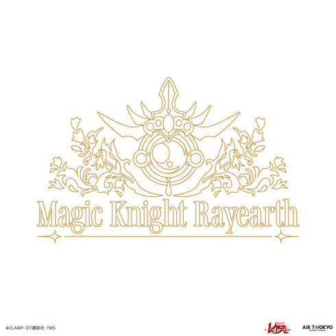 『魔法騎士レイアース』第1弾 デコラティブTシャツ(エメロード&ザガート) ホワイト