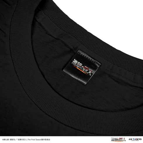 『進撃の巨人』The Final Season ウォールアート第2弾 Tシャツ(ピーク)