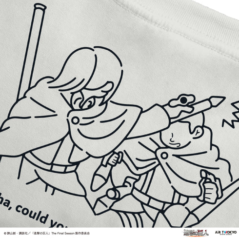 『進撃の巨人』TVアニメ シーンイラストTシャツ 5(エレンの家ぇぇがぁぁぁぁ)