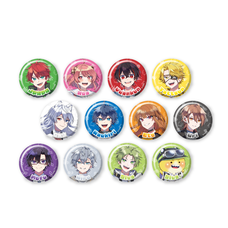 カラフルピーチ』からぴちコレクション Vol.1 缶バッジ(どぬく