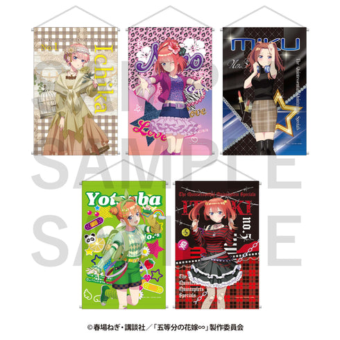 『五等分の花嫁∽』-平成レトロStyle- B2タペストリー 中野三玖