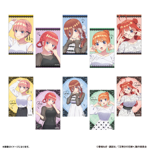 『五等分の花嫁*(モノトーンコーデ)』TVスペシャルアニメ「五等分の花嫁*」 トレーディングコレクションカード 【全10種】(BOX)