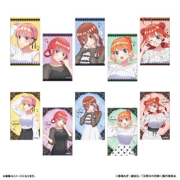 『五等分の花嫁*(モノトーンコーデ)』TVスペシャルアニメ「五等分の花嫁*」 トレーディングコレクションカード 【全10種】(BOX)