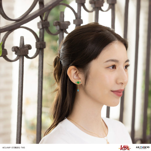 『魔法騎士レイアース』第1弾 キャラモチーフピアス(エメロード&ザガート)