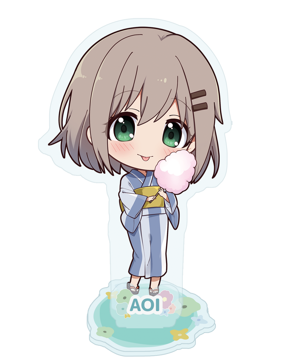 ヤマノススメ Next Summit』ぷちちょこアクリルスタンド【雪村あおい