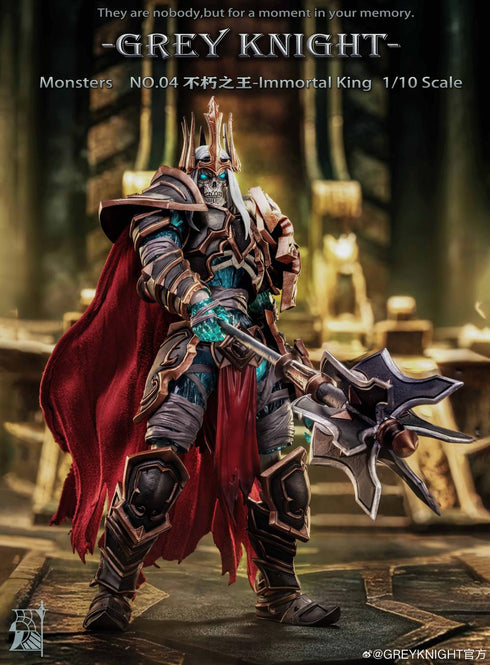 『Immortal King(イモータル・キング)』006_GreyKnight Monsters-04 1/10スケール可動フィギュア