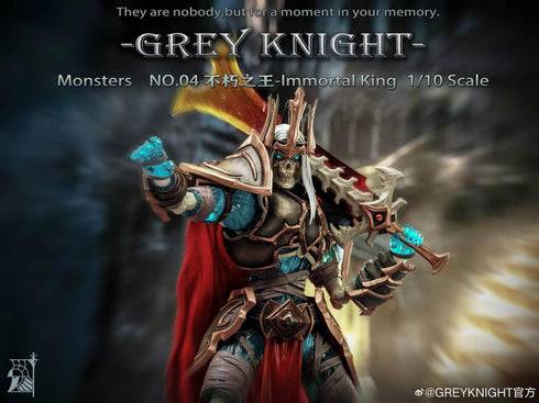 『Immortal King(イモータル・キング)』006_GreyKnight Monsters-04 1/10スケール可動フィギュア
