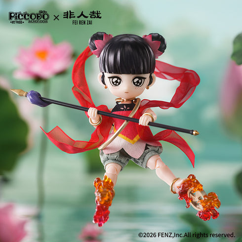 "PICCODO ACTION DOLL: Non-Human" 001_Nata (Red Brocade Ver.)