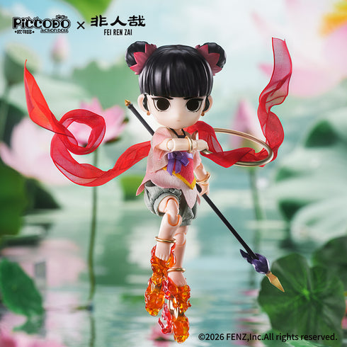 "PICCODO ACTION DOLL: Non-Human" 001_Nata (Red Brocade Ver.)