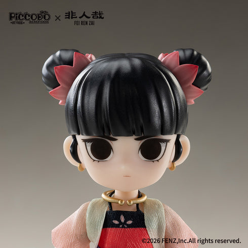 "PICCODO ACTION DOLL: Non-Human" 001_Nata (Red Brocade Ver.)
