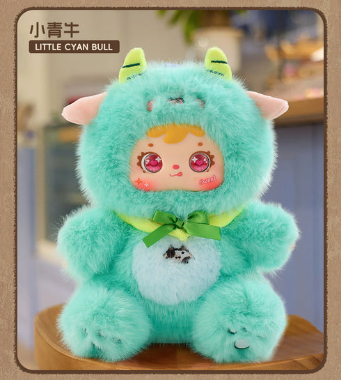 『Samuel 動物のクレイジーパーティーシリーズ』004_MEI YI YOU ART TOY トレーディングプラッシュ【BOX】