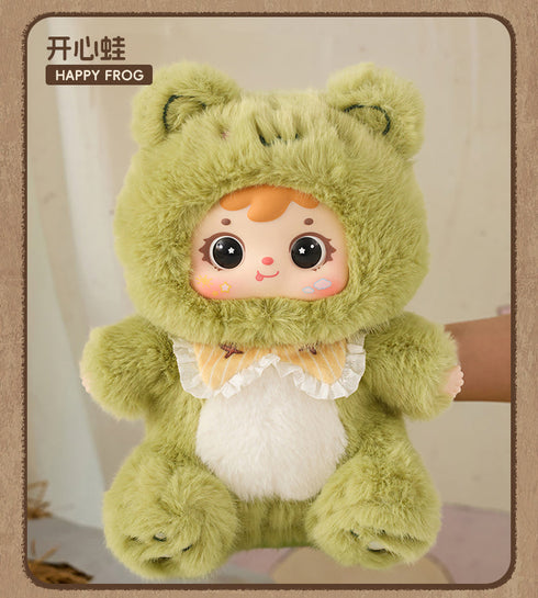 『Samuel 動物のクレイジーパーティーシリーズ』004_MEI YI YOU ART TOY トレーディングプラッシュ【BOX】
