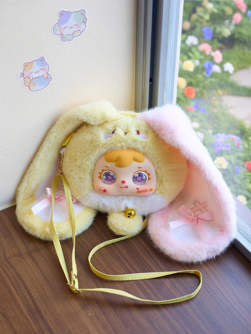《Samuel 招财兔包系列》MEI YI YOU ART TOY 收藏级毛绒玩具【盒装】
