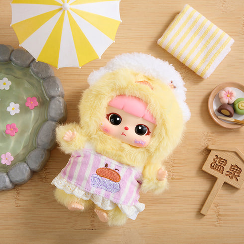 《Kitten 假日温泉之旅系列》MEI YI YOU ART TOY 收藏级毛绒玩具【礼盒装】