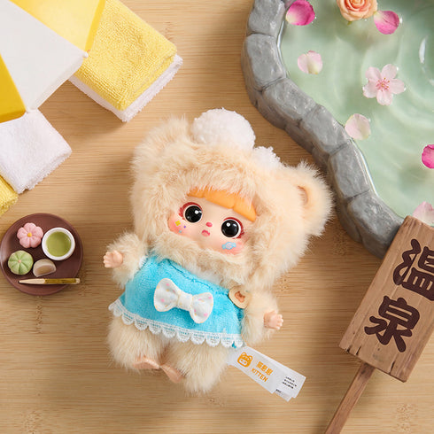 《Kitten 假日温泉之旅系列》MEI YI YOU ART TOY 收藏级毛绒玩具【礼盒装】