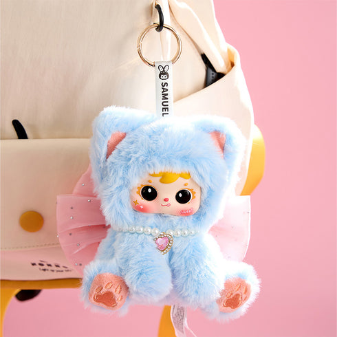 『Samuel ベルベットレインボーキャットシリーズ』MEI YI YOU ART TOY トレーディングプラッシュ【BOX】