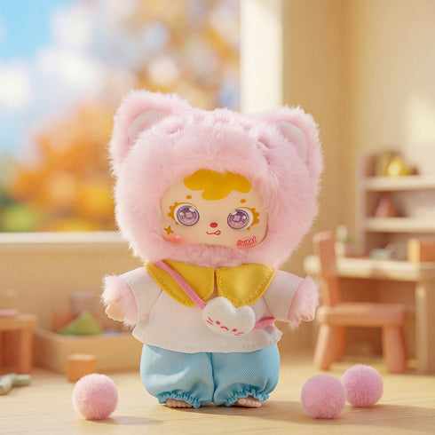 《SAMUEL Happy Meow house系列》MEI YI YOU ART TOY 收藏版毛绒玩具【礼盒装】