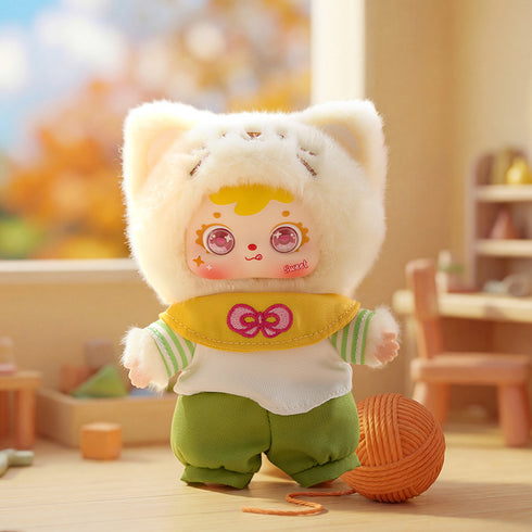 《SAMUEL Happy Meow house系列》MEI YI YOU ART TOY 收藏版毛绒玩具【礼盒装】