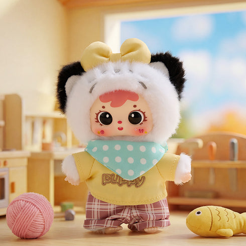 《SAMUEL Happy Meow house系列》MEI YI YOU ART TOY 收藏版毛绒玩具【礼盒装】