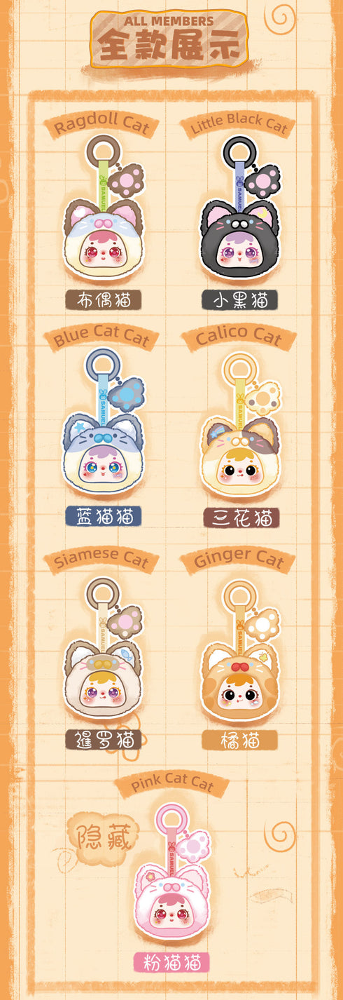 『Samuel にゃんこの爪シリーズ』010_MEI YI YOU ART TOY トレーディングプラッシュ【BOX】