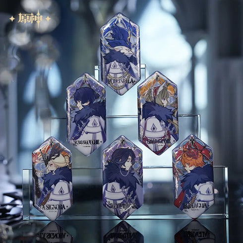 『原神』厳霜と狂焔シリーズ 缶バッジ Genshin【BOX】