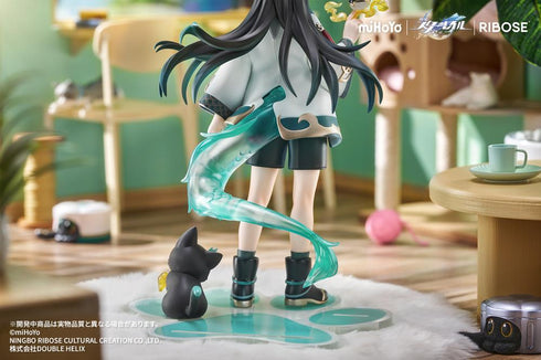 『崩壊:スターレイル』009_RIBOSE RISE UP+ ちびねこシリーズフィギュア 丹恒・飲月Ver. ノンスケールフィギュア