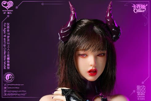 《CASSIA》i8toys×GUAN DESIGN 1/6比例可动人偶