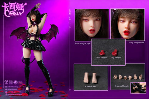《CASSIA》i8toys×GUAN DESIGN 1/6比例可动人偶