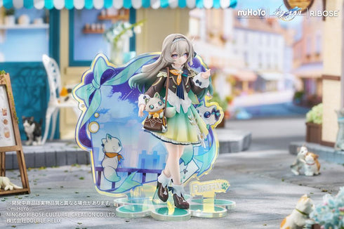『崩壊:スターレイル』RIBOSE RISE UP+ ちびねこシリーズ フィギュア ホタルVer.