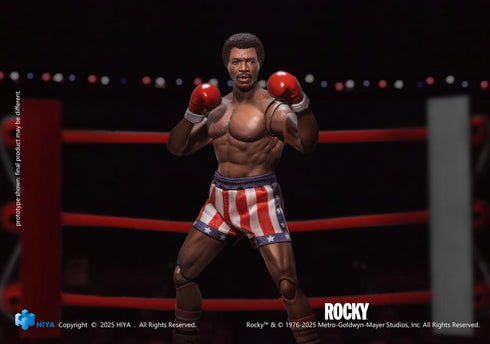 『ロッキーI』Exquisite Super Series 1/12スケール 6インチ アポロ アクションフィギュア