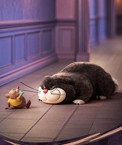 『ディズニー』004_52TOYS BLINDBOX いたずら猫 ルシファー